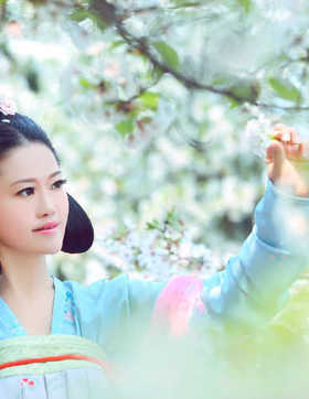 汉服美女啊