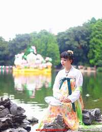 汉服模特之二