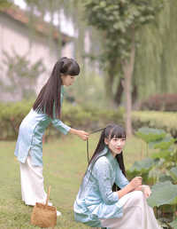茶服亲子装