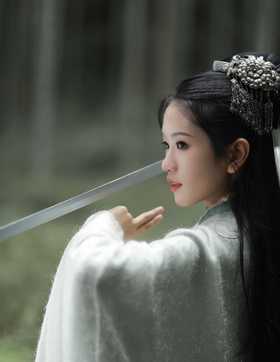 竹林汉服
