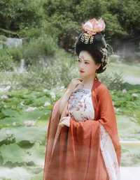 莲花山汉服写真