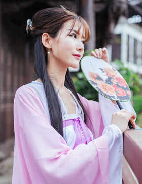 龙岗甘坑小镇古装汉服