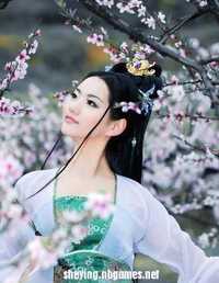 (品美女)古韵美女◇身在桃花等爱的美女