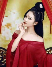 一组古典美女素材