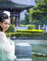古装人像摄影《嫦娥》