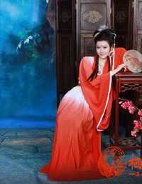 古装美女——红衣仙子